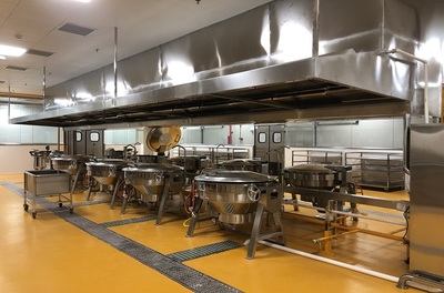 翔鷹中廚助力東莞增米中央廚房防疫醫(yī)護(hù)人員用餐服務(wù)|新聞資訊|浙江翔鷹中央廚房設(shè)備